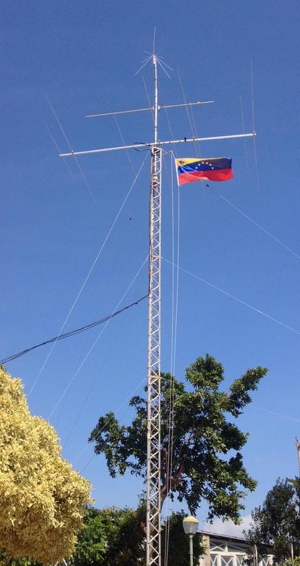Tower and Antennas installed in my QTH