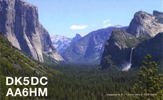 My actual qsl