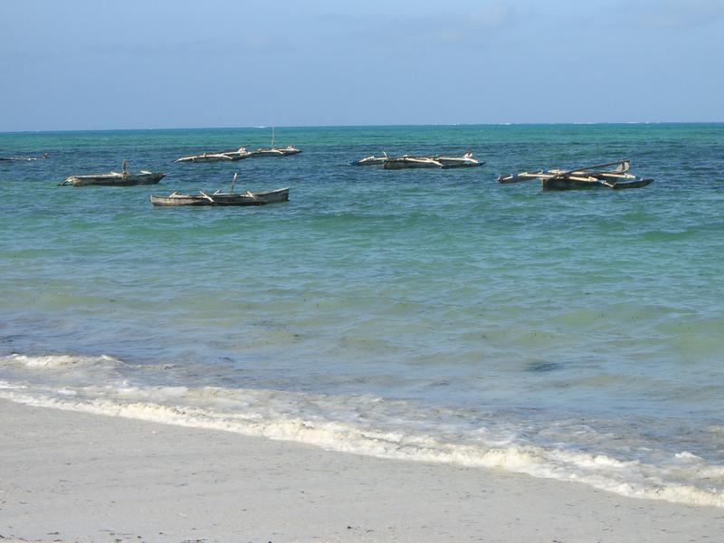 Indien Ocean - In front of the Coco Beach Hotel