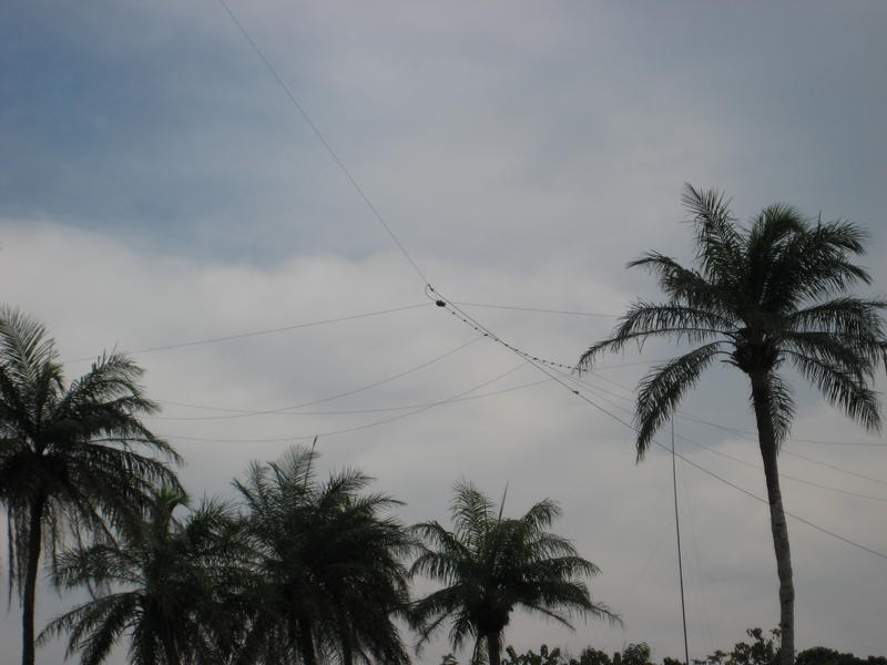 The wired antenna is ready