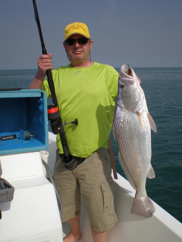 A fishing trip in waters of the archipelago of Bijagos