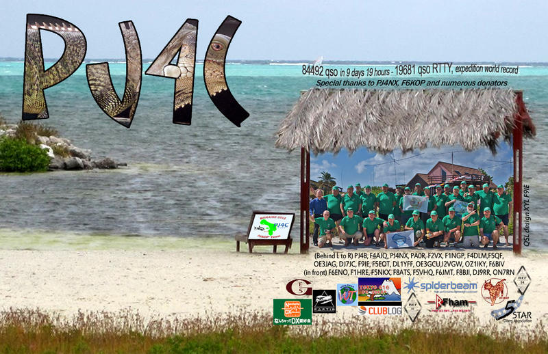 Team PJ4C Bonaire 2012