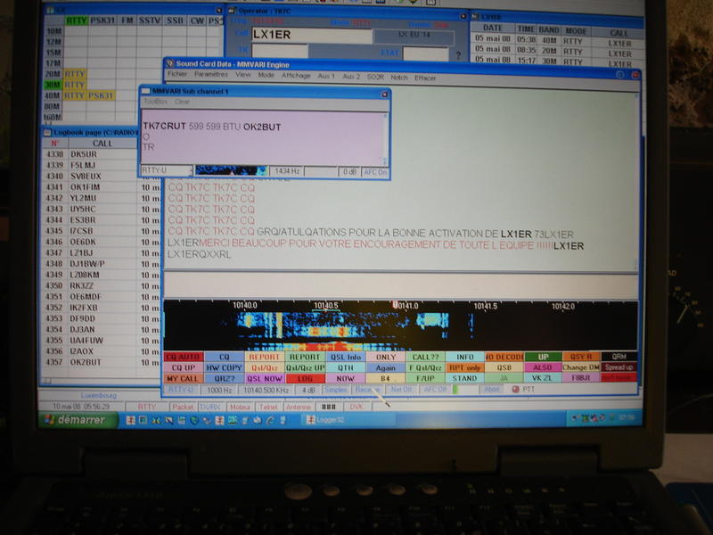 RTTY activity - TK7C