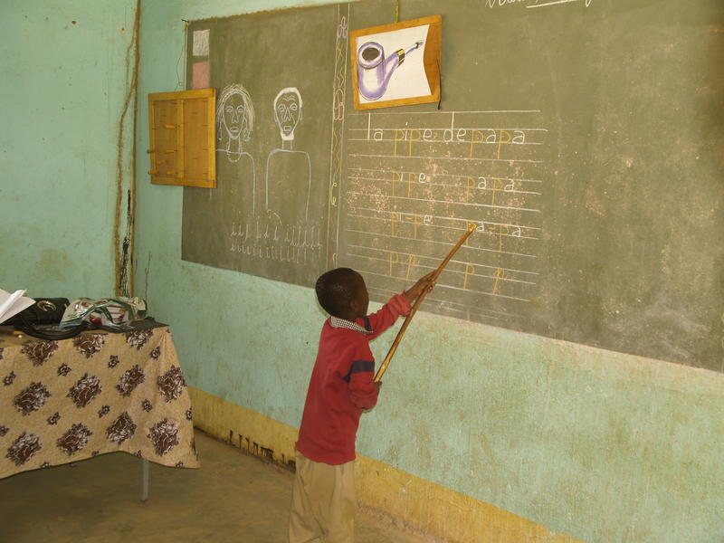 Visit of the school Norghin