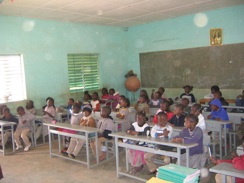 Visit of the school Norghin