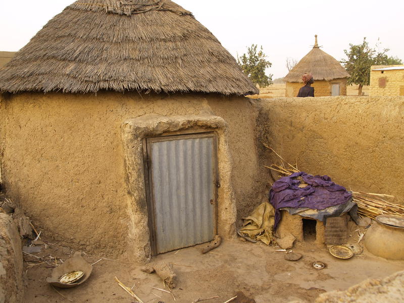 Visit of a village Mori