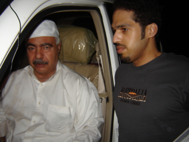 OM Rashid , A71AN with Young OM Rashid A71AD