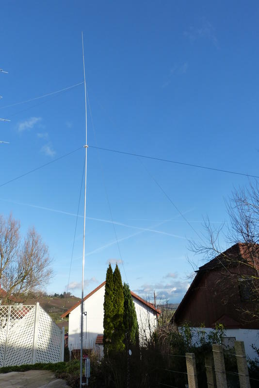 Butternut HF-2V for 160/80/40m used during winter season 2013/2014
