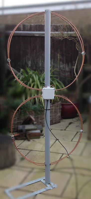 wideband active magloop antenna