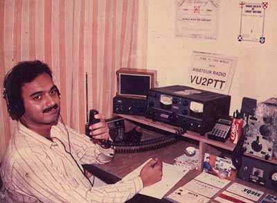 VU2PTT winning CQWW SSB 20m Low Popwer Catgory 1991 - #1 World